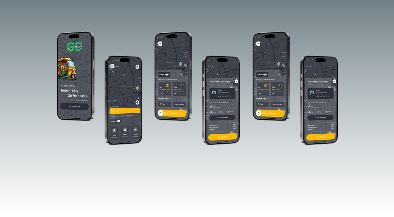 GoKhush App Design